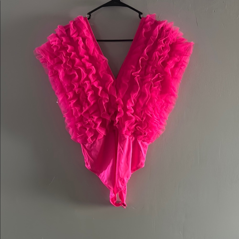 Pink body suit for women-True 4 Love